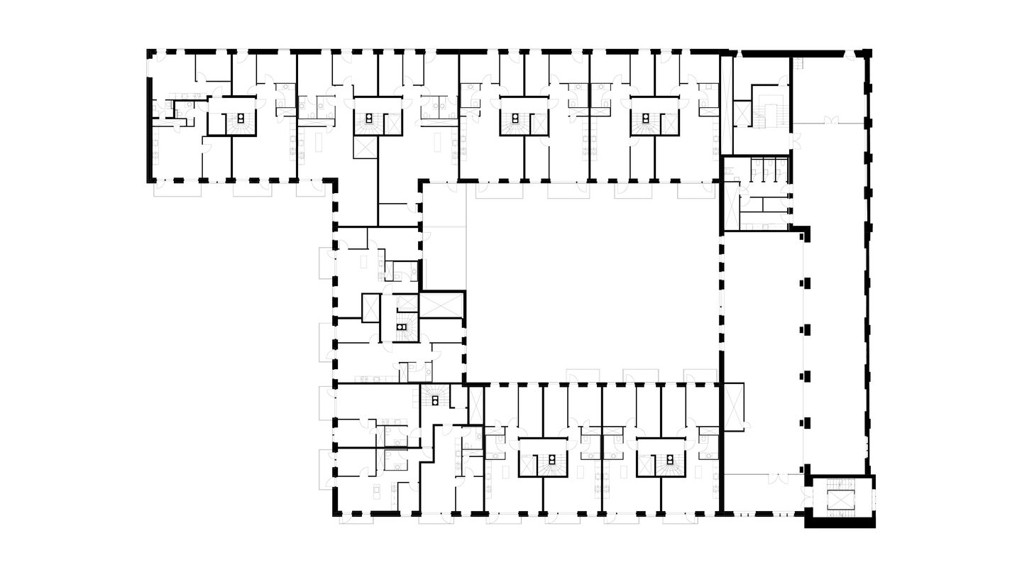 Theodorahus Plan 1St Floor